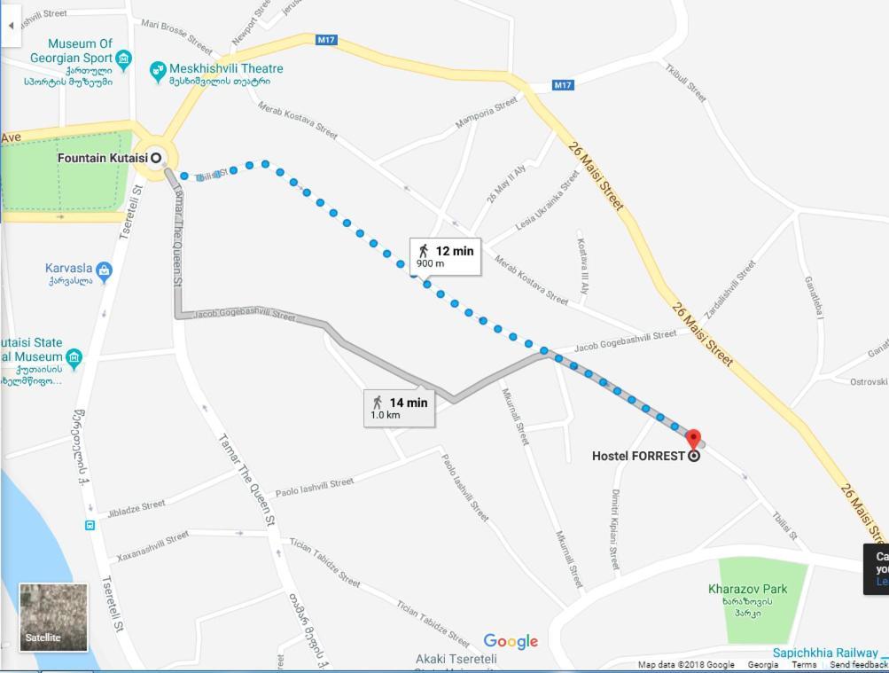 Hostel Forrest Кутаиси Экстерьер фото